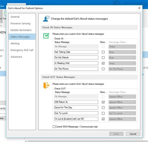 outlook service status.